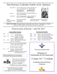 Third Sunday of Easter