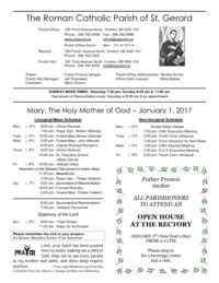 Mary, the Holy Mother of God