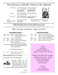 Fifth Sunday of Easter